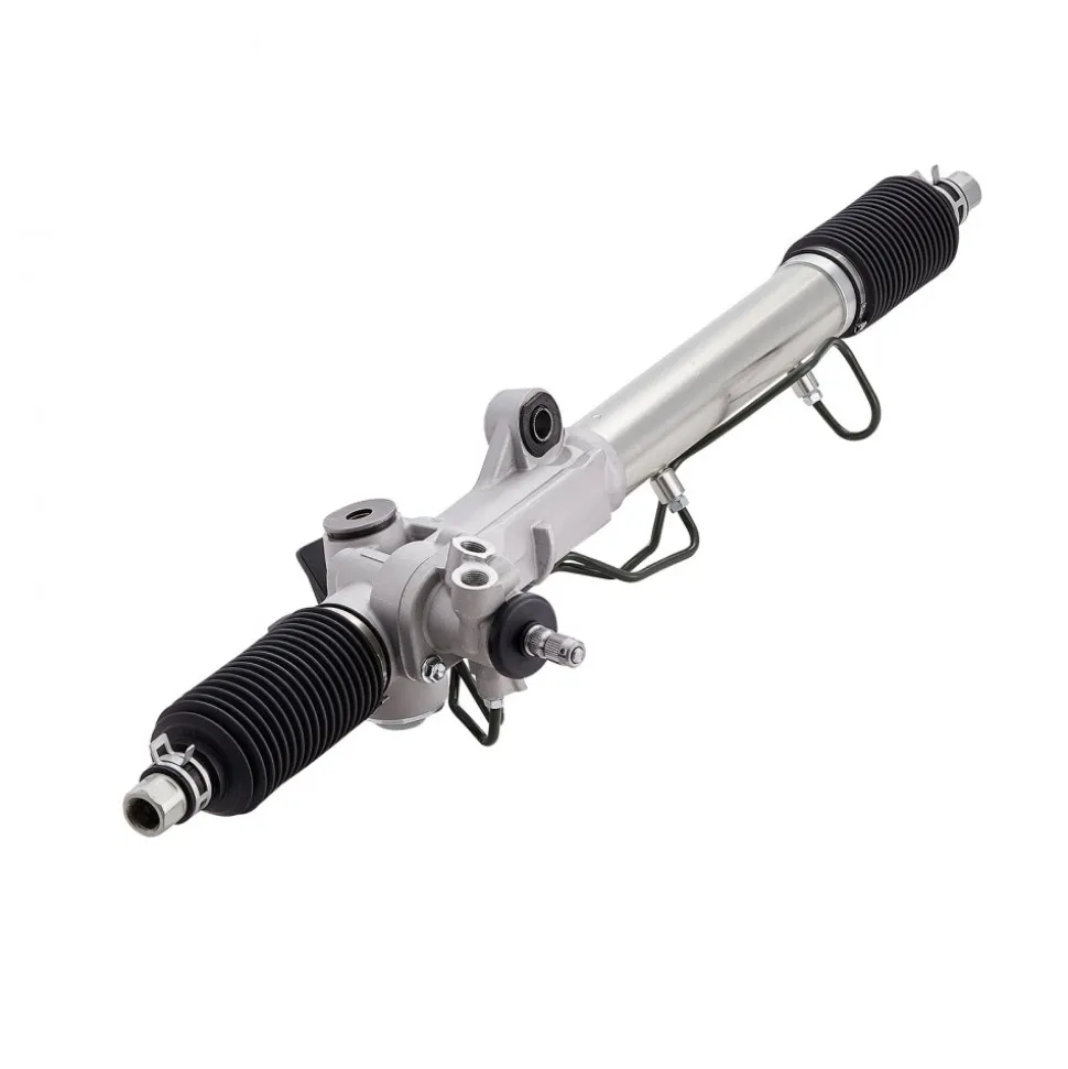 VEVOR Hydraulic Power Steering Rack and Pinion, with Dust Boot, Compatible with 1996-2000 Toyota 4Runner L4 2.7L, 1996-2002 Toyota 4Runner V6 3.4L, 1998-2004 Toyota Tacoma L4 2.7L / V6 3.4L (RWD)