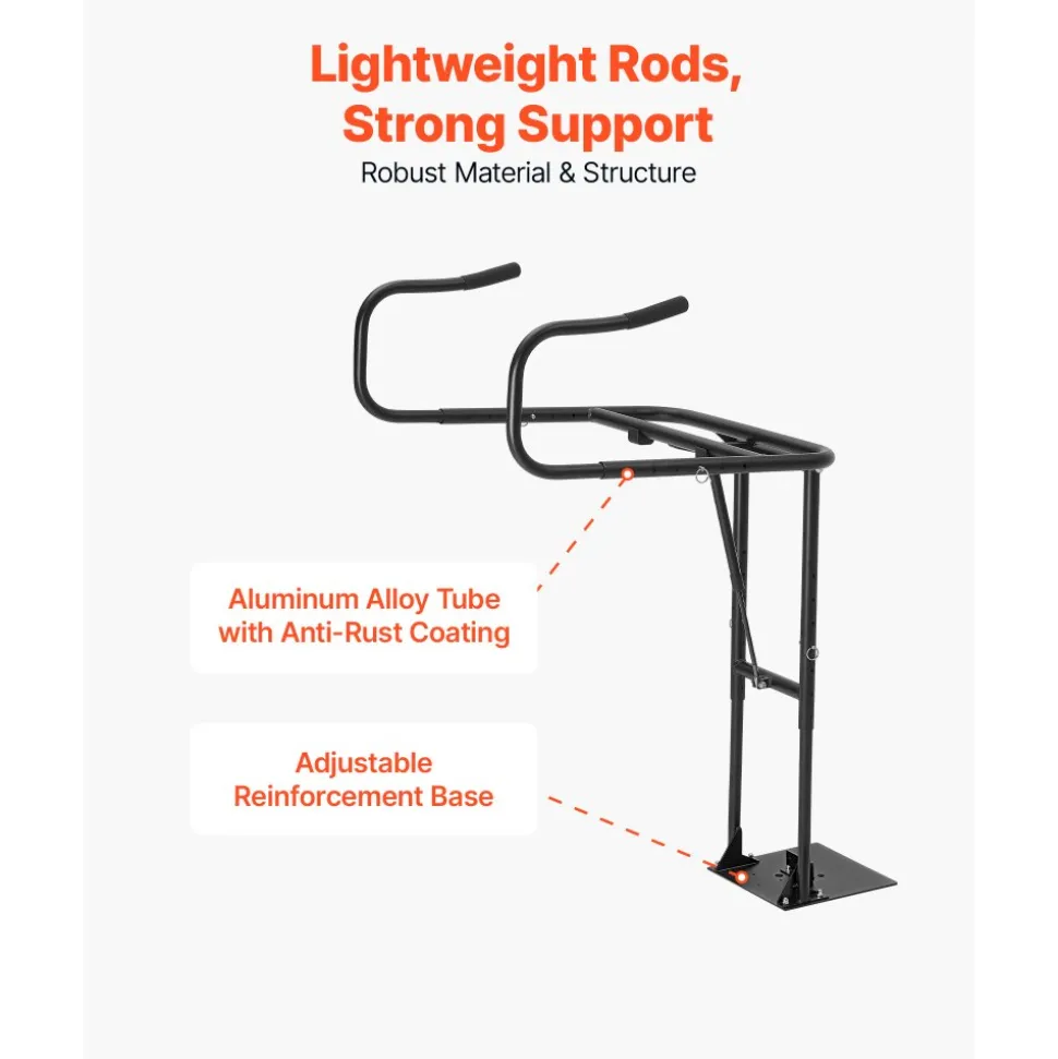 VEVOR Hydraulic Spa Cover Lift, Hot Tub Cover Lift, Adjustable Height 33.1 to 41.3 in and Width from 53.1 to 92.5 in, Mounted Underneath on One Side, Compatible with Various Sizes of Hot Tubs & Spas