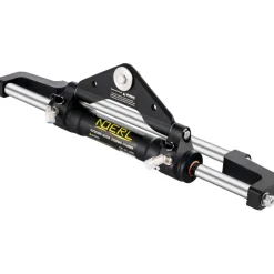 VEVOR Hydraulic Steering Cylinder 300HP, Hydraulic Steering, Front Mount, Hydraulic Outboard Steering Cylinder for Marine Boat Steering System