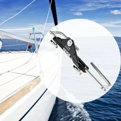 VEVOR Hydraulic Steering Cylinder HC4645H Front Mount Hydraulic Outboard Marine Steering Cylinder Suit for Up to 150HP Boats Steering