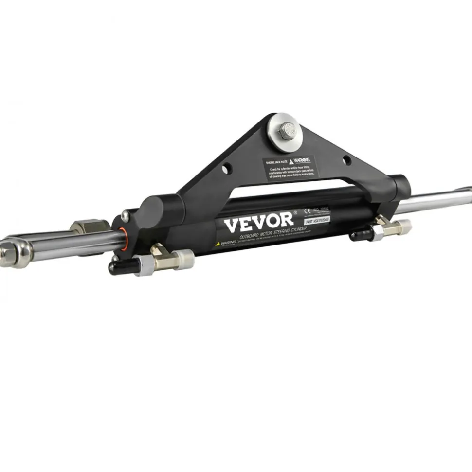 VEVOR Hydraulic Steering Cylinder HC4645H Front Mount Hydraulic Outboard Marine Steering Cylinder Suit for Up to 150HP Boats Steering
