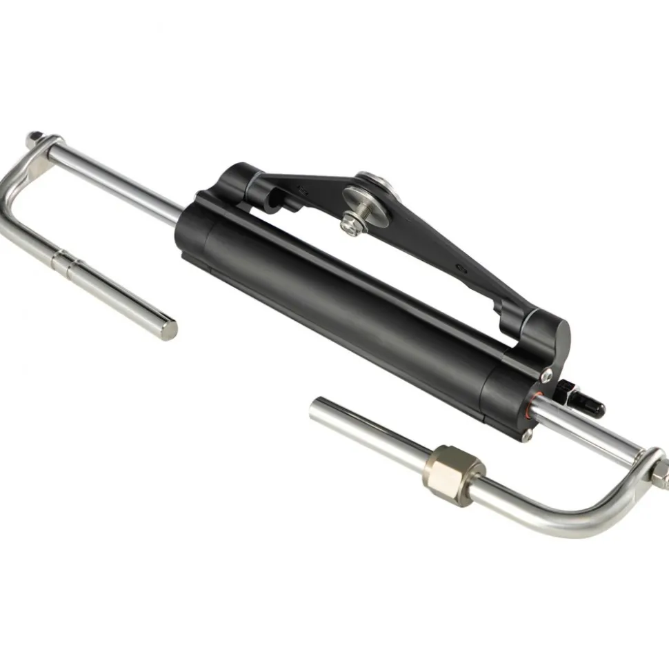 VEVOR Hydraulic Steering Cylinder HC4645H Front Mount Hydraulic Outboard Marine Steering Cylinder Suit for Up to 150HP Boats Steering