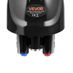 VEVOR Hydraulic Steering Helm Pump, 150 HP, Helm Pump for Boat, with 6.9 MPa/1000 psi Max Working Pressure, Aluminum Alloy Housing, Check Valve, Replaceable Shaft Seal, for Outboards Fishing Boats
