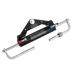VEVOR Hydraulic Steering Kit 150HP Hydraulic Outboard Steering System 20 ft, Marine Boat Steering System, 2.5 MPa Helm Pump, Two-Way Lock Cylinder, 20 Feet High-Strength Hoses, for Single-Engine Use