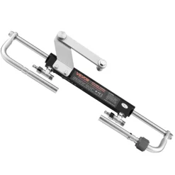 VEVOR Hydraulic Steering Kit, 90 HP, Hydraulic Steering Helm Pump & Cylinder, with 6.9 MPa/1000 psi Max Working Pressure, Aluminum Alloy Housing, Check Valve, for Outboards Fishing Boats Sailboats