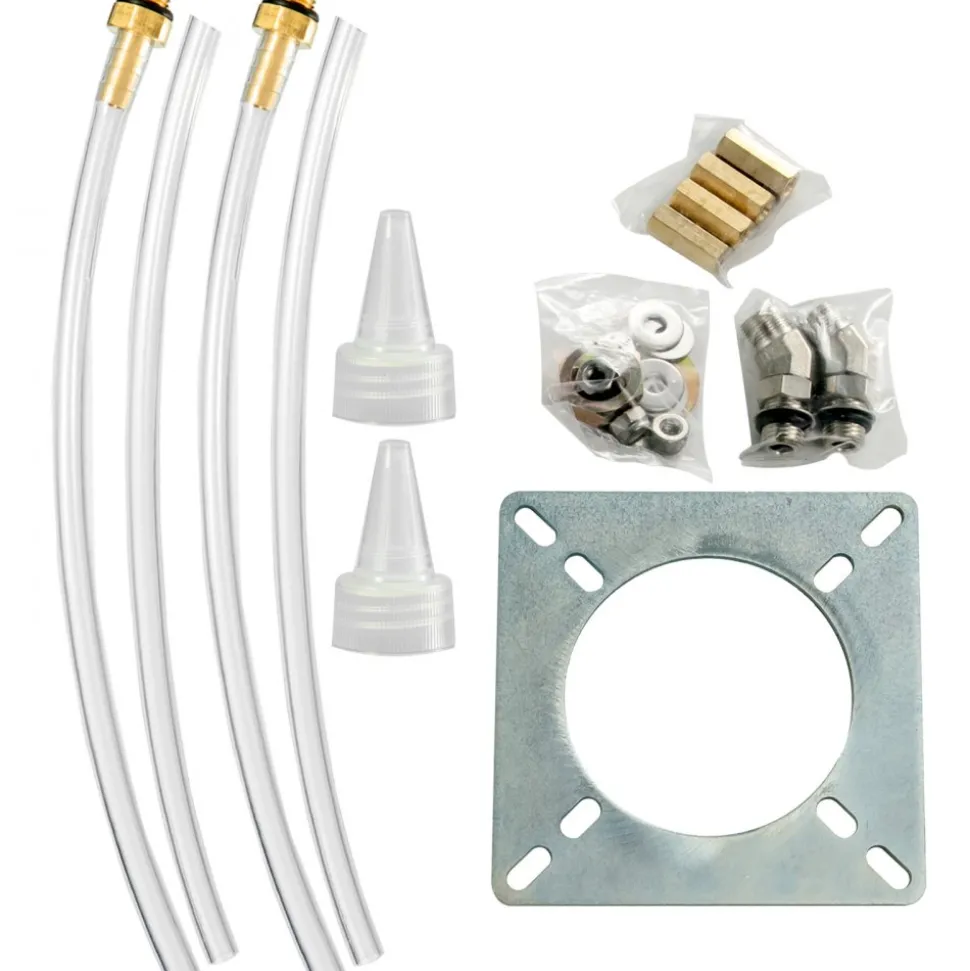 VEVOR Hydraulic Steering Kit, 300HP Hydraulic Steering Compact Cylinder, Hydraulic Outboard Steering Kit with Helm Pump for Boat Marine Steering System