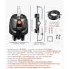 VEVOR Hydraulic Steering Kit, 150 HP, Marine Boat Hydraulic Steering System, with 6.9 MPa/1000 psi Helm Pump, Two-Way Lock Cylinder, and 20ft High-Strength Hoses, for Single Station, Single-Engine Use