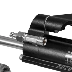 VEVOR Hydraulic Steering Kit, 150 HP, Marine Boat Hydraulic Steering System, with 6.9 MPa/1000 psi Helm Pump, Two-Way Lock Cylinder, and 20ft High-Strength Hoses, for Single Station, Single-Engine Use