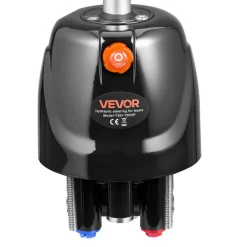 VEVOR Hydraulic Steering Kit, 150 HP, Marine Boat Hydraulic Steering System, with 6.9 MPa/1000 psi Helm Pump, Two-Way Lock Cylinder, and 20ft High-Strength Hoses, for Single Station, Single-Engine Use