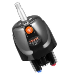 VEVOR Hydraulic Steering Kit, 150 HP, Marine Boat Hydraulic Steering System, with 6.9 MPa/1000 psi Helm Pump, Two-Way Lock Cylinder, and 20ft High-Strength Hoses, for Single Station, Single-Engine Use