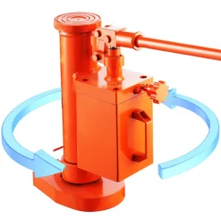 VEVOR Hydraulic Toe Jack, 5 Ton On Toe Toe Jack Lift, 10 Ton On Top Lift Capacity Machine Jack, 1.0-9.1 in Toe Height, 14.6-22.4 in Top Height, 360° Rotatable Claw Jack for Machinery, Industry