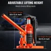 VEVOR Hydraulic Toe Jack, 2.5 Ton On Toe Toe Jack Lift, 5 Ton On Top Lift Capacity Machine Jack, 0.8-5.3 in Toe Height, 8.9-13.4 in Top Height, Air Hydraulic Claw Jack for Machinery, Industry