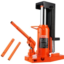 VEVOR Hydraulic Toe Jack, 5 Ton On Toe Toe Jack Lift, 10 Ton On Top Lift Capacity Machine Jack, 0.8-6.8 in Toe Height, 11.3-17.3 in Top Height, Air Hydraulic Claw Jack for Machinery, Industry