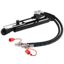 VEVOR Hydraulic Top Link Cat.1-1 (11 in, 20-7/8~31-7/8 in ), Hydraulic Cylinder with 2 Hoses & G3/8