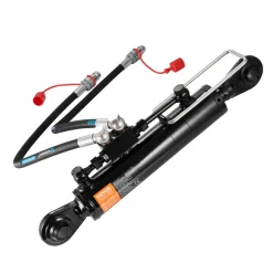 VEVOR Hydraulic Top Link Cat. 2-2(8-5/16 in, 19-11/16~28 in), Hydraulic Cylinder with 2 Hoses & G3/8