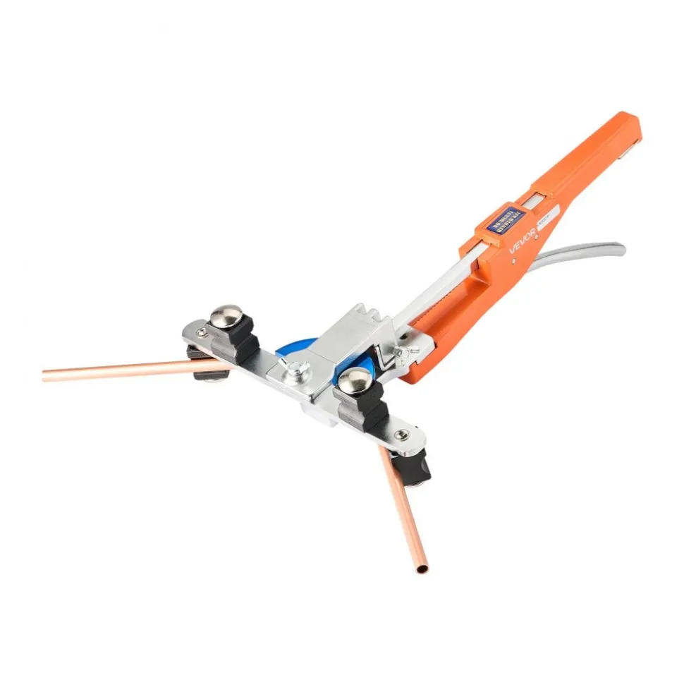 VEVOR Hydraulic Tubing Bender Kit, 1/4 to 7/8 Inch, Copper Tube Pipe Bender, Forward/Reverse HVAC Bending Tool, with 7 Color Aluminium Alloy Dies, for HVAC Air Conditioning Refrigeration Auto Repair