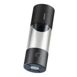 VEVOR Hydrogen Water Bottle Generator, 230 ml / 8.1 oz Capacity Portable Hydrogen Water Maker, SPE Technology Hydrogen Rich Water Ionizer Machine with Nasal Inhalation Tube and Self-Cleaning