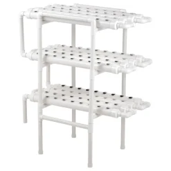 VEVOR Hydroponics Growing System Kit, 1-Tier 36 Sites UPVC Pipe Hydroponic Grow Kit with Timed Irrigation, Sun & Light Blocking Pipes, Indoor Home Garden Vegetable Planting Grow Kits for Fruit Herb