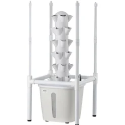 VEVOR Hydroponic Tower, 30 Pods 6 Tiers Hydroponics Growing System Kit with LED Grow Light & App Control, Vertical Home Garden with 20L Water Tank & Pump, Planter for Indoor Herbs, Fruits, Vegetables