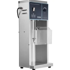 VEVOR Ice Cream Blender, 400W High-Speed Ice Cream Maker Mixer Stir Machine 4200RPM, Stepless Speed Adjustment, 304 Stainless Steel Ice Cream Shaker, 3 Hand Cups, Make Various Flavors of Ice Cream