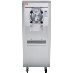 VEVOR Ice Cream Maker for Commercial Use, Produces 18 Liters per Hour, 1780W, Offers Single Flavor, Equipped with Wheels, 6L Stainless Cylinder, LED Display, Automatic Cleaning & Pre-cooling Functi