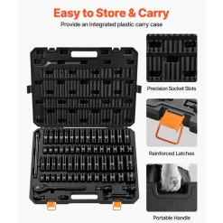 VEVOR Impact Socket Set, 1/2