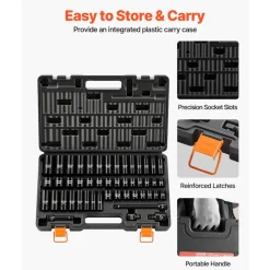 VEVOR Impact Socket Set, 3/8