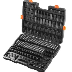 VEVOR Impact Socket Set 130 Piece 3/8