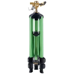VEVOR Impact Sprinkler on Tripod Base, Heavy Duty Tripod Sprinklers with Brass Head & 3/4
