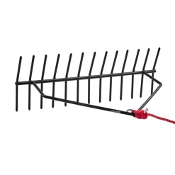 VEVOR 24 in Aquatic Weed Rake, 8.7 in Double Sided Lake Weed Rake, Pond Weeds Cutter with 30ft Rope, Tie Hole, No Assembly Required, Lightweight Muck Lilypad Clearing Tool for Pond, Lake, Rivulet