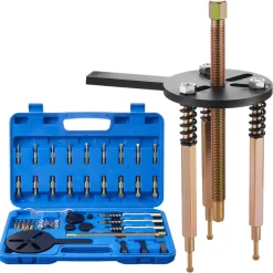 VEVOR 36-in-1 Bearing Puller Set, 36 PCS 3-Jaw Hook Puller for Internal External Bearings and Bearing Without Inner Shaft, Multifunctional Bearing Removal Tool with Heavy Duty Portable Storage Case