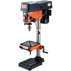 VEVOR 12 in Benchtop Drill Press, 5 Amp 120V, Variable Speed Cast Iron Bench Drill Press, 12 in Swing Distance 0-45° Tiltling Worktable with Laser Work Light, Tabletop Drilling Machine for Wood Metal