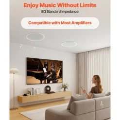 VEVOR In Ceiling Speakers, 8