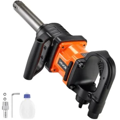 VEVOR 1 Inch Air Impact Wrench, Up to 1800 ft-lbs Nut-Busting Torque, 18.7 lbs Lightweight Pneumatic Impact Gun with 6