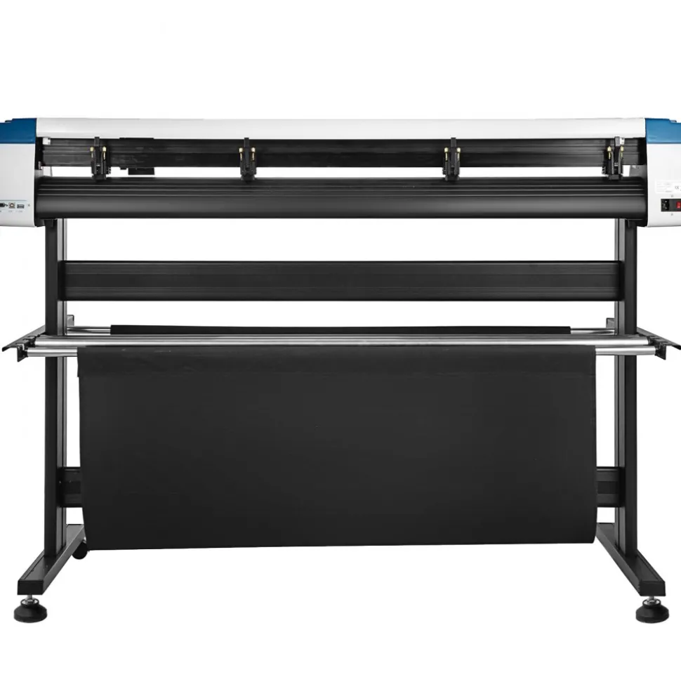 VEVOR 53-Inch Automatic Contour Vinyl Cutter Plotter Force & Speed Adjustable Sign Cutting With Floor Stand & Signmaster Software