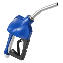 VEVOR 3/4-Inch Barb Diesel Exhaust Fluid Nozzle, Max Flow Rate 11.6 GPM, Auto Shut Off Dispenser Nozzle with 3-Speed Trigger Lock & 3/4-Inch (OD=19 mm) Spout, Used for Urea, Industrial Fluids, Blue