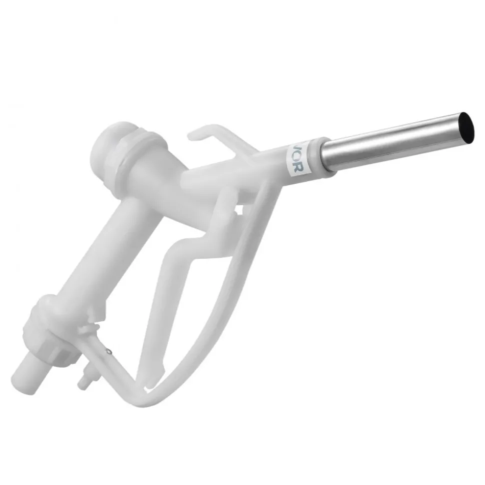 VEVOR 3/4-Inch Barb Diesel Exhaust Fluid Nozzle, Max Flow Rate 14.5 GPM, Plastic Dispenser Nozzle with 3/4-Inch (OD=19 mm) Spout, Lightweight & Portable, Used for Urea, Industrial Fluids, White