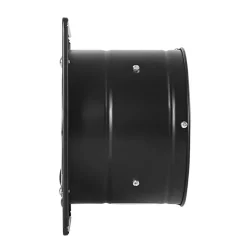 VEVOR 8 Inch Exhaust Fan, 576 CFM High Velocity Wall Mount Vent Fan with On/Off Control, Low Consumption, Portable Ventilation Extractor for Attic,Garage,Basement,Workshop,Kitchen, Chicken Coop,Black