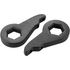VEVOR 3 Inch Front Leveling Lift Kit for 2001-2010 Chevy Silverado/GMC Sierra 2500HD/3500HD 8-Lug, 01-07 Silverado/Sierra 1500HD, Torsion Bar Keys Suspension Level Kit with 2 Shock Extension Brackets