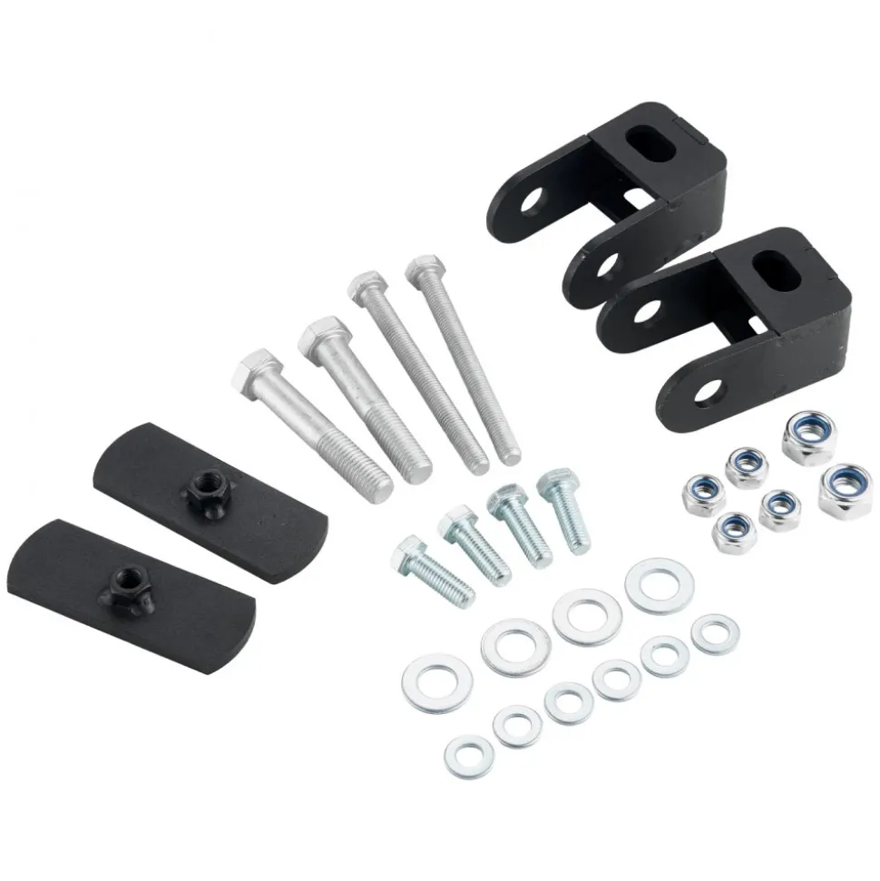 VEVOR 2.5 Inch Front Leveling Lift Kit for 2014-2023 Dodge Ram 2500 4WD, 2013-2023 Ram 3500 4WD, Chassis Level Kit with Coil Spring Spacers & Shock Relocation Brackets, Steel Suspension Leveling Kit