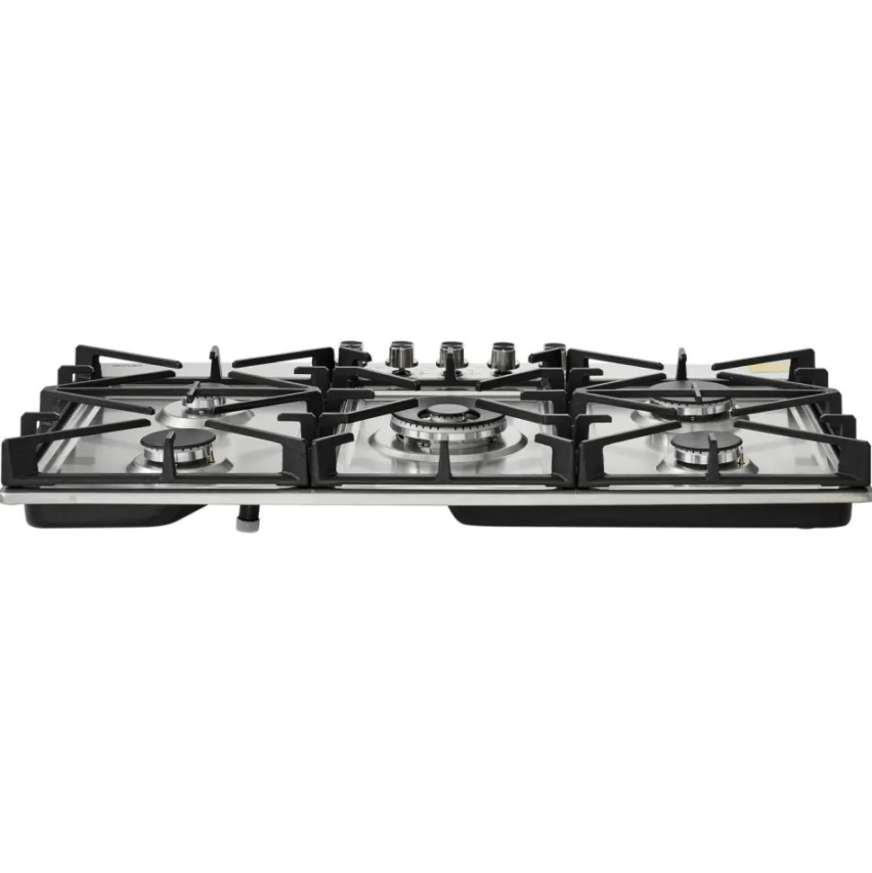 VEVOR 36 inch Gas Cooktop 5 Burners Gas Stove Top, Max 38300BTU Built-in Stainless Steel Stove Top LPG/NG Convertible Dual Fuel Cooktop Stoves with SABAF Dual-Ring Burner for Kitchen Apartment Rvs