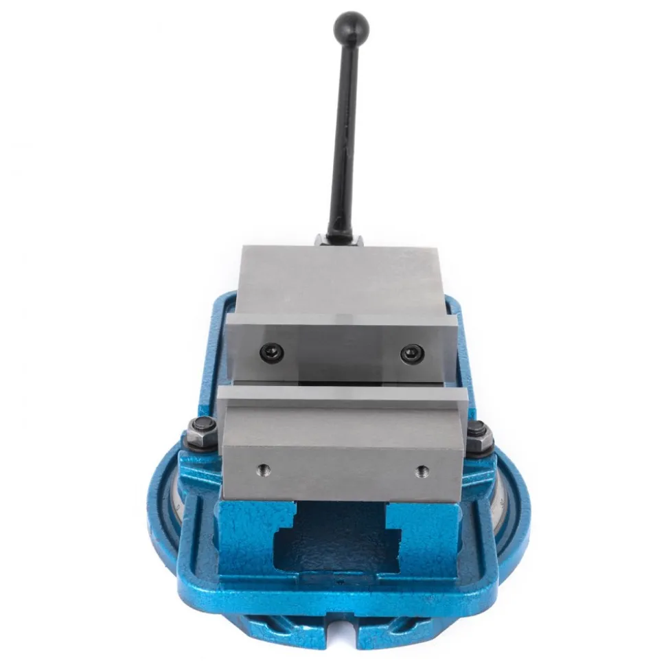 VEVOR 6 Inch Heavy Duty Milling Vise Bench Clamp Vise High Precision Clamping Vise 6 Inch Jaw Width with 360 Degrees Swiveling Base CNC Vise