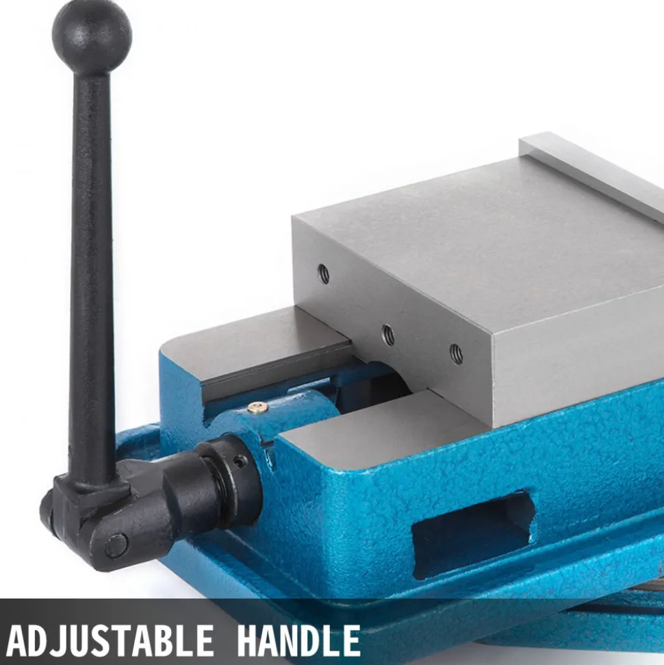 VEVOR 6 Inch Heavy Duty Milling Vise Bench Clamp Vise High Precision Clamping Vise 6 Inch Jaw Width with 360 Degrees Swiveling Base CNC Vise
