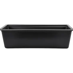 VEVOR 33 inch Kitchen Sink Workstation, Undermount Granite Sink, Drop-In Single Bowl Farmhouse Basin with Multiple Accessories, Household Dishwasher Sinks for RV, Prep Kitchen, and Bar (Black)
