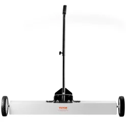 VEVOR 36-Inch Magnetic Sweeper with Wheels, 55 lbs Capacity, with Telescoping Magnetic Pickup Tool, Adjustable Handle, Magnetic Pickup Sweeper to Pick Up Nails and Screws, for Workshop, Garage, Yard