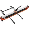 VEVOR 47.2-Inch Manual Tile Cutter, Upgraded Rail and Sliding Head, Precision Alignment Guide, Tungsten Carbide Cutting Wheel, Support Legs with Swivel Wheels, for DIY Pros, Ceramic, Floor, Wall Tiles