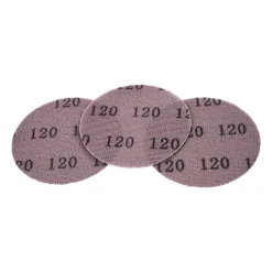 VEVOR 5-inch Mesh Abrasive Sanding Discs 50PCS, Grit 80/120/180/240/320 Assorted Anti-Clogging Ceramic Mesh Sandpapers, Hook-and-Loop Sanding Discs for Metal Wood Plaster, Car Body, Paint Removal