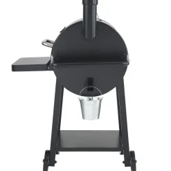 VEVOR 53 inch Portable Charcoal Grill, Propane Gas Grills with Cover and Cart, Heavy Duty Iron BBQ Grill, Mini Tabletop Smoker for Outdoor Cooking, Barbecue Camping, Picnic, Patio, and Backyard, Black
