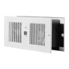 VEVOR 4-Inch Room to Room Fan, 2-in-1 300 CFM Through Wall Fan with Remote Control & Temperature Control, 10-Speed Ventilation Quiet Vent for Kitchen, Living & Laundry Room, Workshop