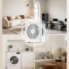 VEVOR 7.5-Inch Room to Room Fan, Through Wall Fan with AC Motor & Bi-directional Adjustable Wind, 180 CFM Ventilation Quiet Exhaust Vent for Kitchen, Living & Laundry Room, Workshop
